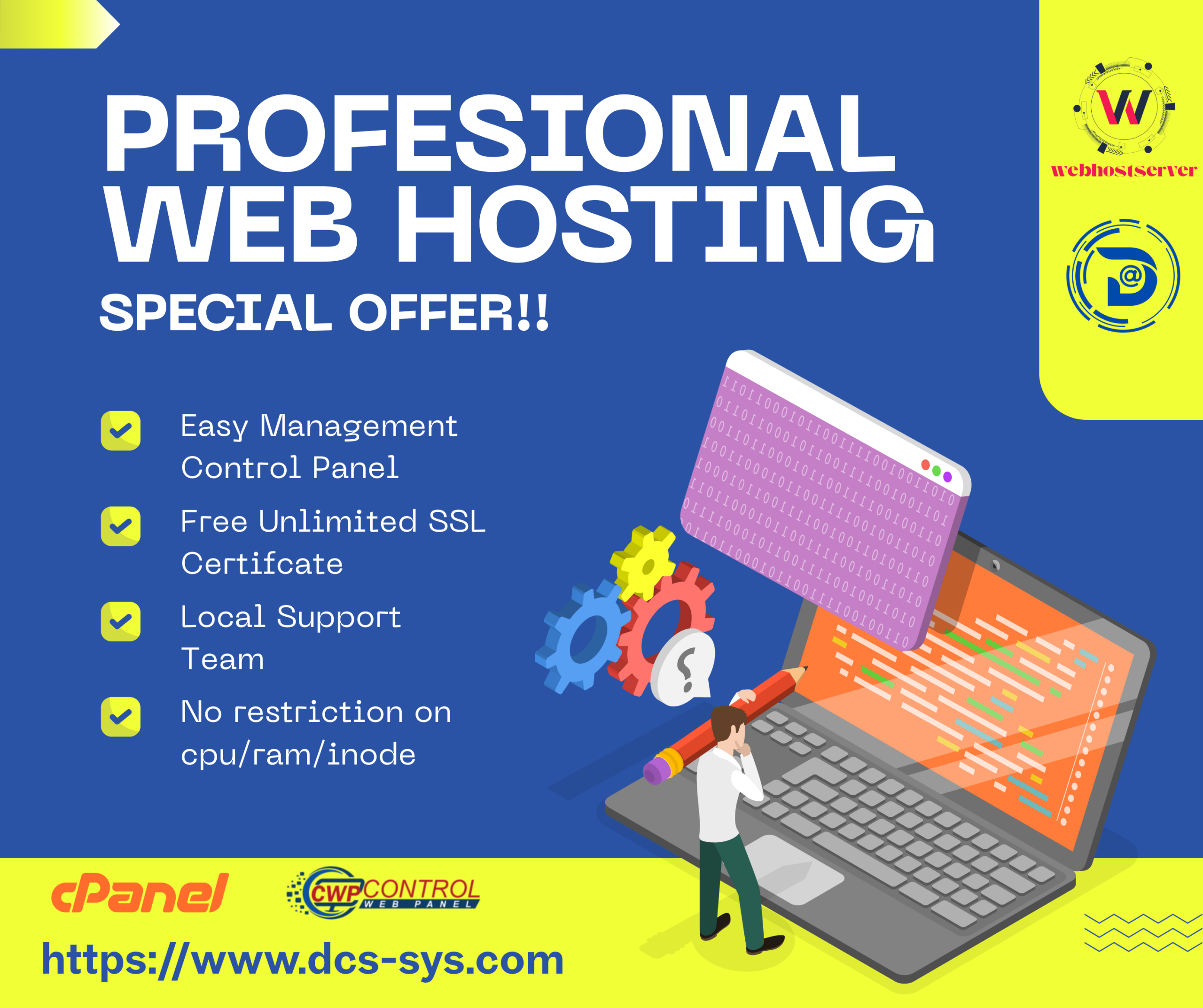 Linux Web Hosting - Profesional Plan